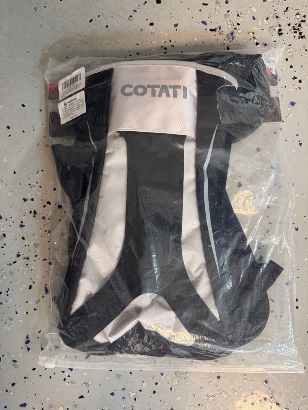 COTATI Two-Tone Black & White Hydration Backpack